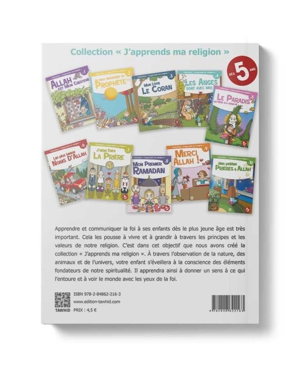 Collection "J'apprends ma religion" Les anges sont avec moi ! (Tome 4) - Editions Tawhid Tawhid Livre Islam Enfant 9782848622163 Librairie Musulmane Al-imen