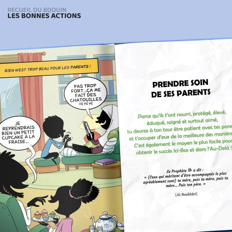 Le recueil des Bonnes Actions | éditions BDouin BDouin Livre Islam Enfant 9789998797857 Librairie Musulmane Al-imen