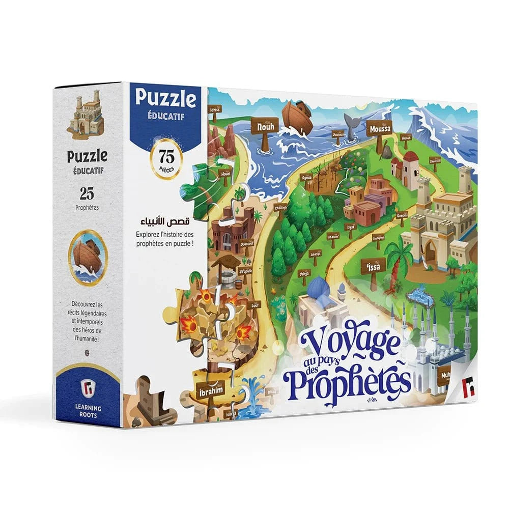 Puzzle : Voyage au pays des Prophètes Learning Roots Jeu Islam 9781914211157 Librairie Musulmane Al-imen