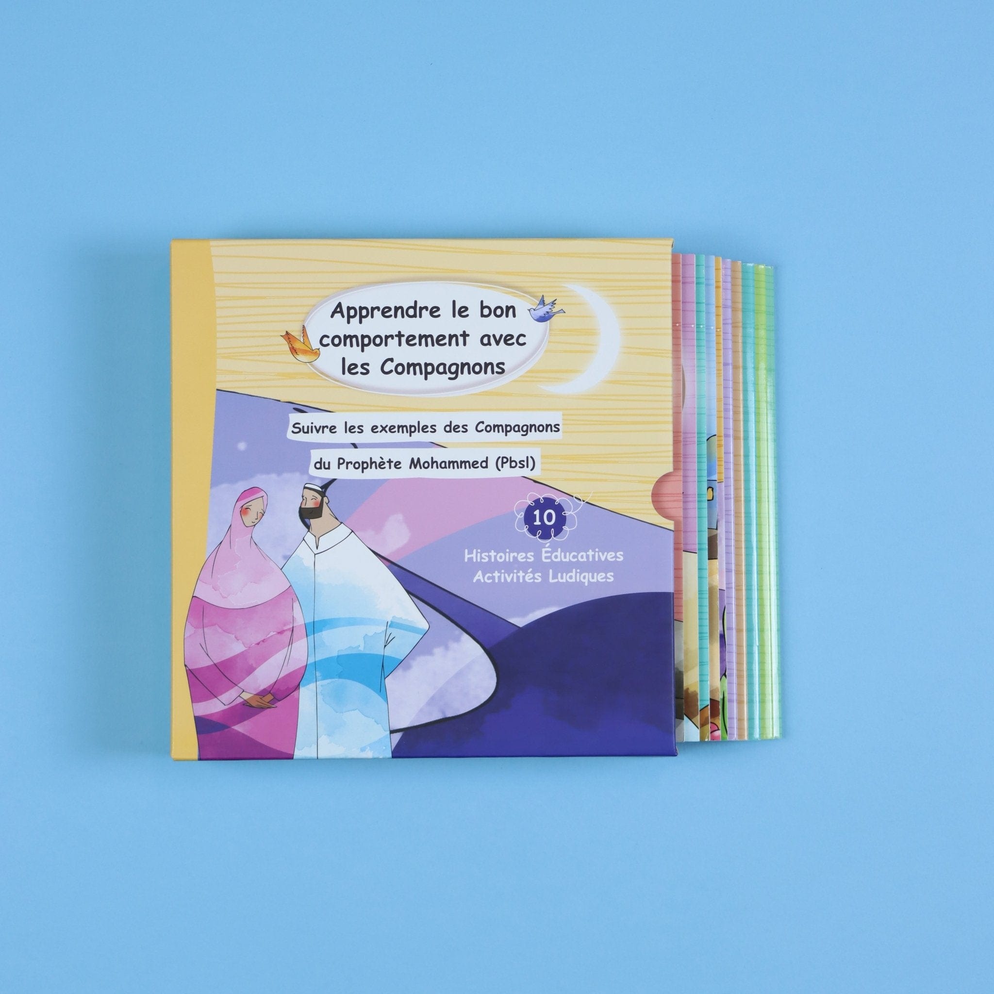 Apprendre le bon comportement avec les compagnons Digital Future Livre Islam Enfant 9782931043479 Librairie Musulmane Al-imen