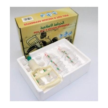 Boite de hijama 24 pièces - Kit complet ventouses pour saignée Mudo Bien-être et Santé 6920087122577 Librairie Musulmane Al-imen