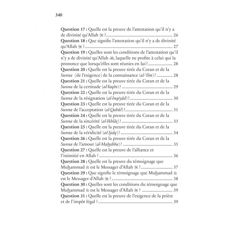 Croyance du musulman 200 questions-réponses - Cheikh Hâfiz Al-Hakamî Al-Hadîth Livre > Islam > Tawhid / Aqidah (Croyance) 9782875452900 Librairie Musulmane Al-imen