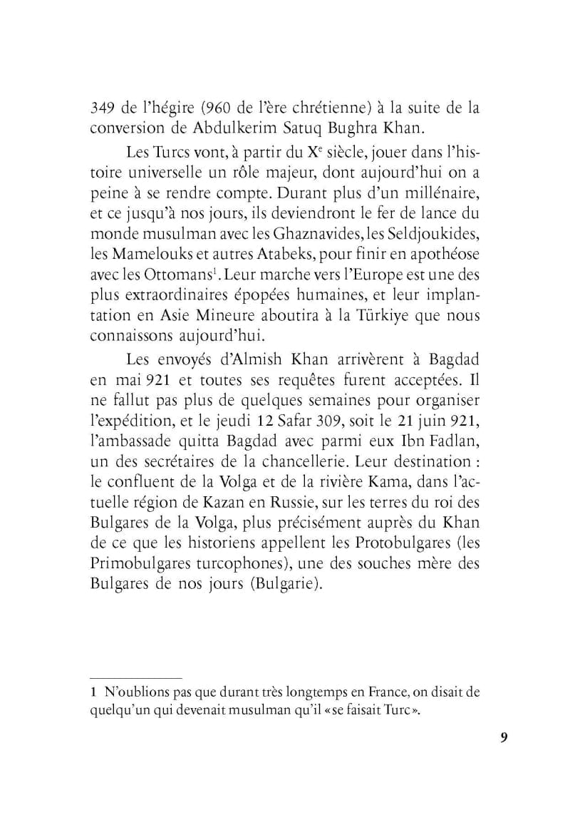 Ibn Fadlan : voyage au bout du monde par Azzedine Barika Héritage Livre > Islam 9782385544928 Librairie Musulmane Al-imen