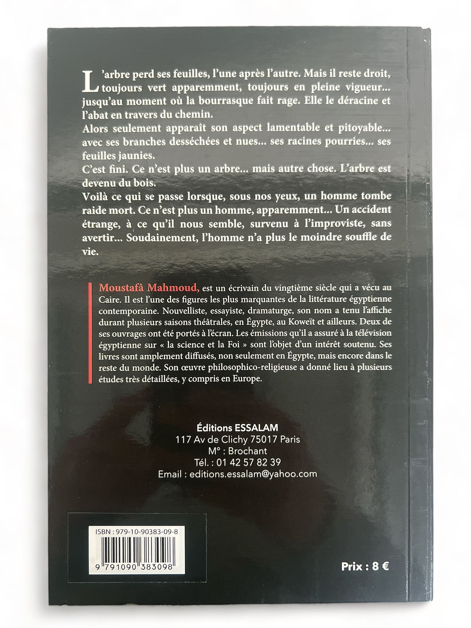 L'énigme de la mort de Moustafa Mahmoud Essalam Livre > Islam 9791090383098 Librairie Musulmane Al-imen