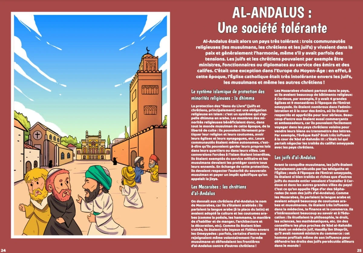 La petite histoire des Andalous par ‘Issa Meyer et Robi Dalimonte Ribât Livre Islam Enfant 9782491948696 Librairie Musulmane Al-imen