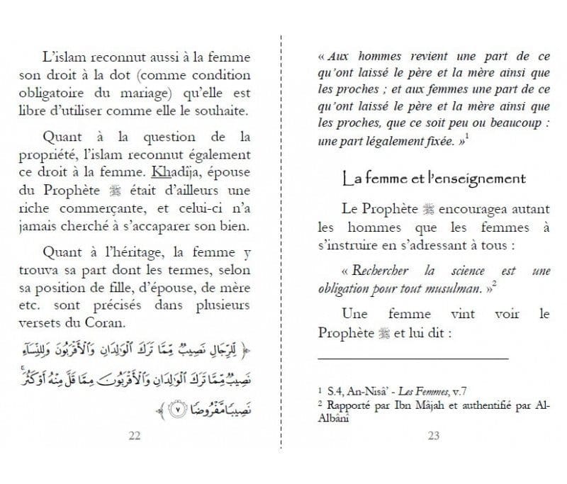 Le Prophète Muhammad (SAW) et la femme Al-Haramayn Livre > Islam 9782371870079 Librairie Musulmane Al-imen