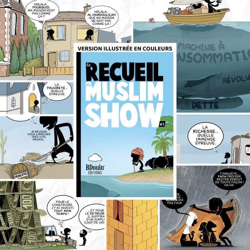 Le Recueil du Muslim Show - Tome 2 - BDouin éditions BDouin Livre Islam Enfant 9789998797840 Librairie Musulmane Al-imen