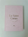 Le Saint Coran en Français, Arabe et Phonétique (Arc - en - ciel) - Format (17 x 24 cm) - Éditions Al Bouraq Rose Clair Al - imen