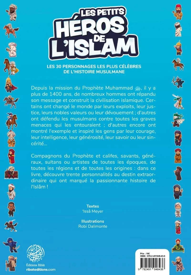 Les petits héros de l’Islam d‘Issa Meyer Ribât Livre > Islam 9782491948436 Librairie Musulmane Al-imen