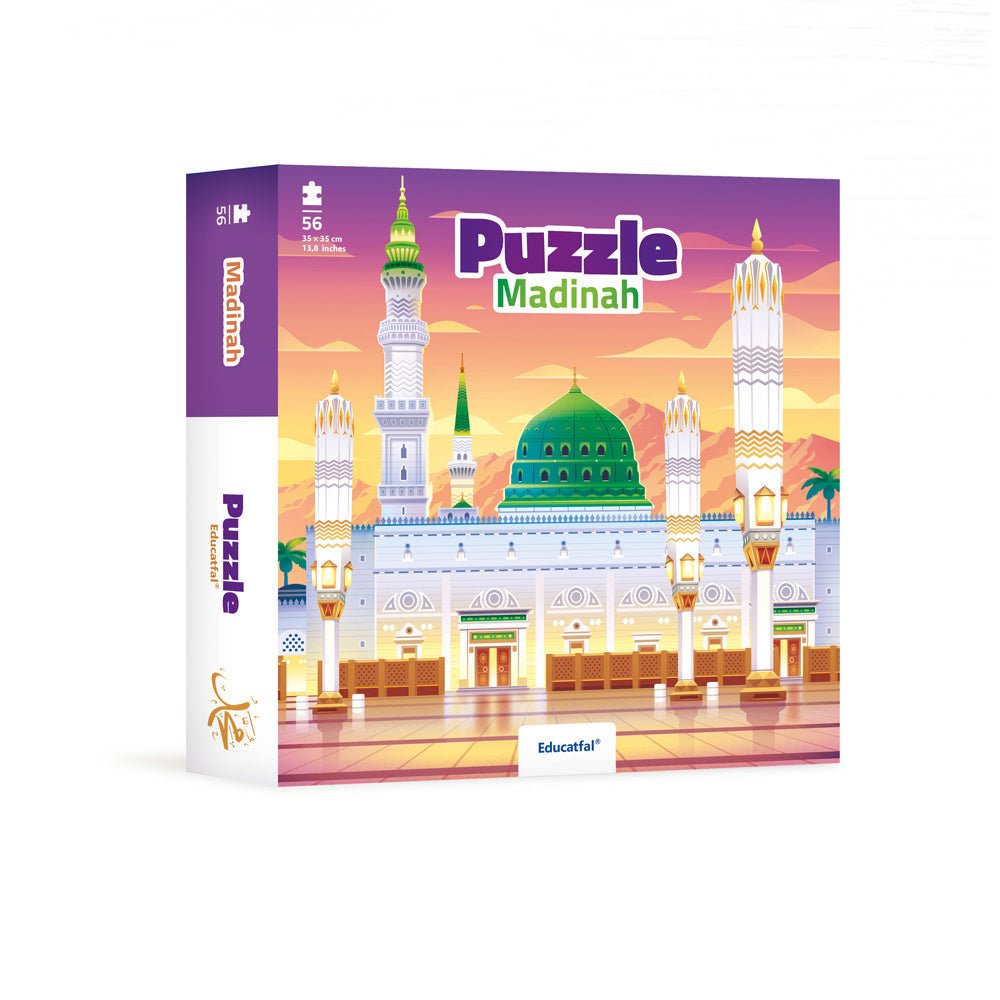 Puzzle Madinah (56 pièces) - Educatfal Al - imen