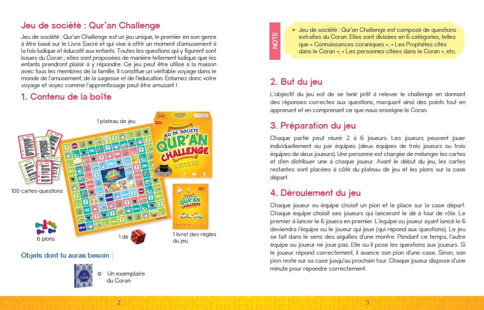 Quran Challenge — Jeu de Société Islamique | Orientica | Ludoéducatif Orientica Jeu Islam 9789351791324 Librairie Musulmane Al-imen