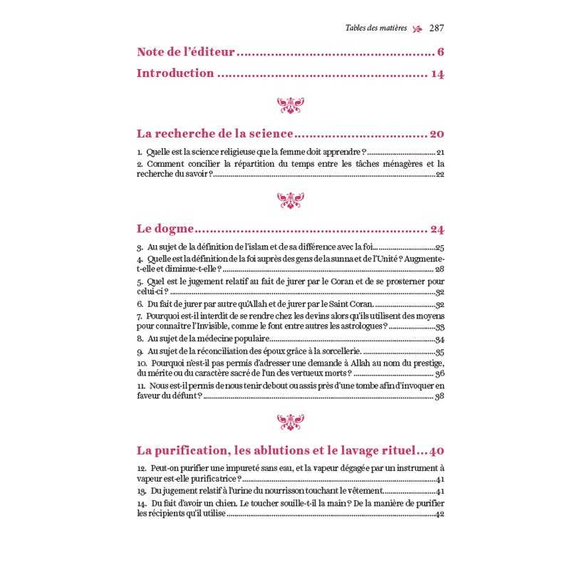 Recueil de fatwas concernant les femmes - 'Amr 'Abd al-Mun'im Salîm - Nouvelle édition - Editions Al-hadith Al-Hadîth Livre Islam Femme 9782875452177 Librairie Musulmane Al-imen