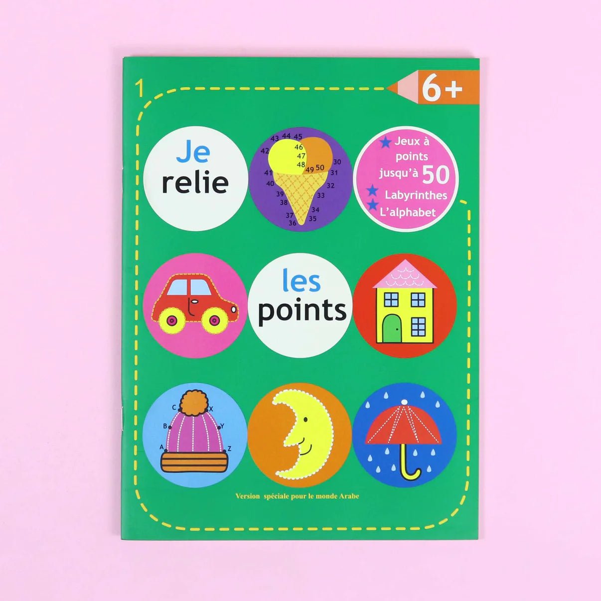 Série Ballon: Je relie les points - Vert foncé (6 ans) - Livres par édition par Digital Future disponible chez Al - imen